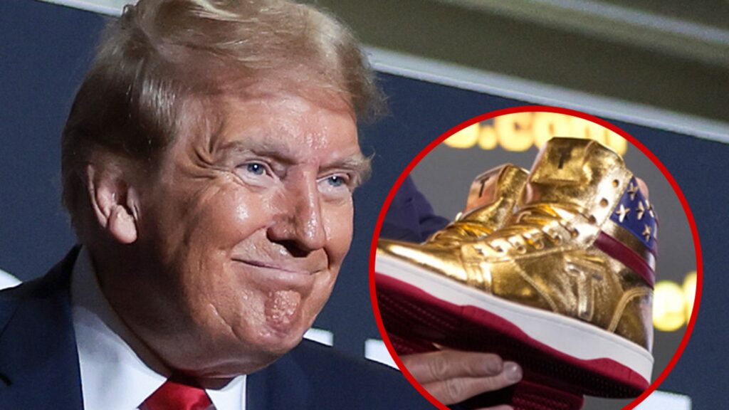 Trump Launches Sneaker Line Emblazoned with 'Never Surrender'