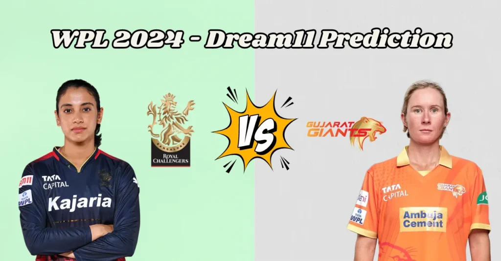 WPL 2024, BAN-W vs GUJ-W: Match Prediction, Dream11 Team, Fantasy Tips & Pitch Report