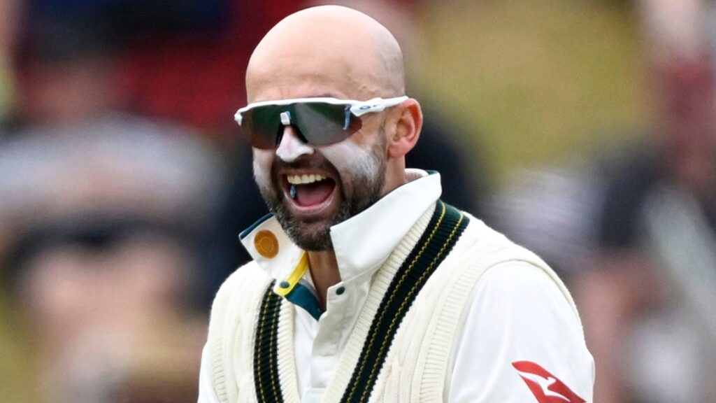 Australia's Nathan Lyon (Associated Press)