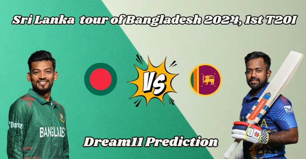 BAN vs SL, 1st T20I: Match Prediction, Dream11 Team, Fantasy Tips & Pitch Report