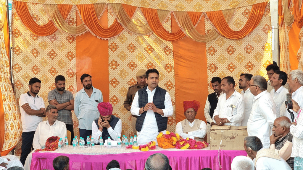 Churu MP Rahul Kaswan has a running feud with senior Rajasthan leader Rajendra Rathore