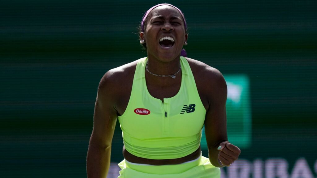 Coco Gauff: US Open champion overcomes scare to reach third round of BNP Paribas Open in Indian Wells | Tennis News