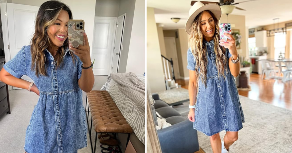 I Used To Hate Denim Dresses, but I’m Obsessed With This One