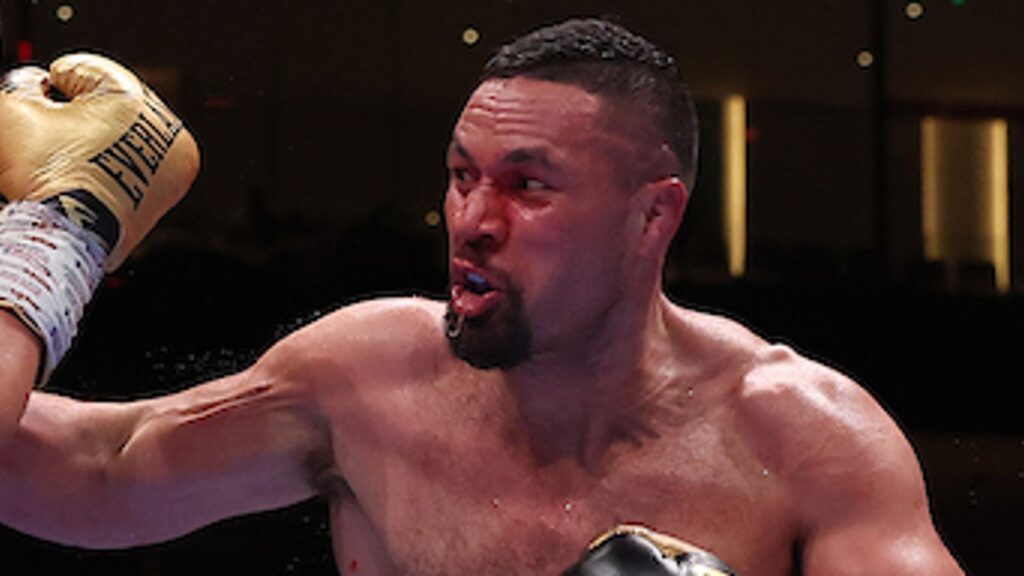 Joseph Parker, Zhilei Zhang (pic courtesy of Mark Robinson)