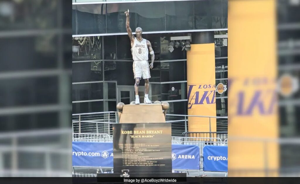 Kobe Bryant's Statue In US Filled With Spelling Errors, Lakers Working To Fix It