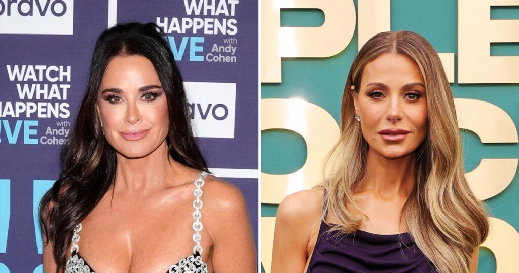 Kyle Richards Reacts to Dorit Sharing Her Text During RHOBH Reunion