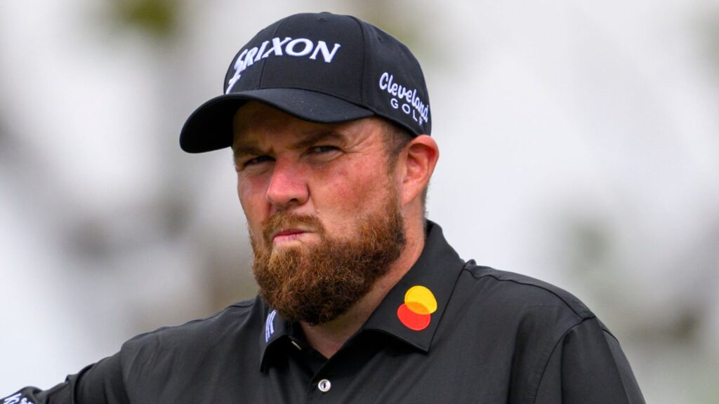 PALM BEACH GARDENS, FL - MARCH 02: Shane Lowry of Ireland stands at the tenth hole during the third round of Cognizant Classic in The Palm Beaches at PGA National Resort the Champion Course on March 2, 2024 in Palm Beach Gardens, Florida.(Photo by Doug Murray/Icon Sportswire) (Icon Sportswire via AP Images)