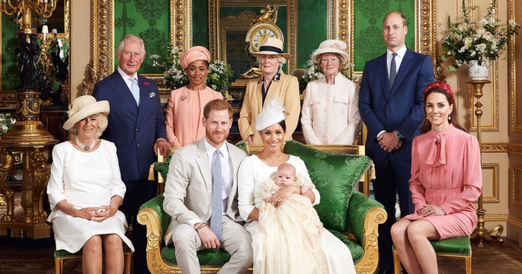 Photo From Harry and Meghan's Son's Christening Flagged as Altered