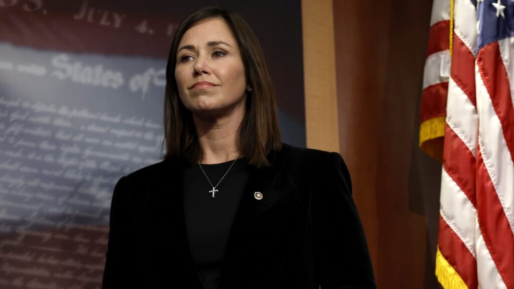 Sen. Katie Britt blasted for Biden rebuttal sex traffic claim