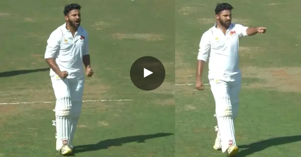 WATCH: Shardul Thakur’s ecstatic celebration after smashing his maiden FC century | Mumbai vs Tamil Nadu, Ranji Trophy 2023-24