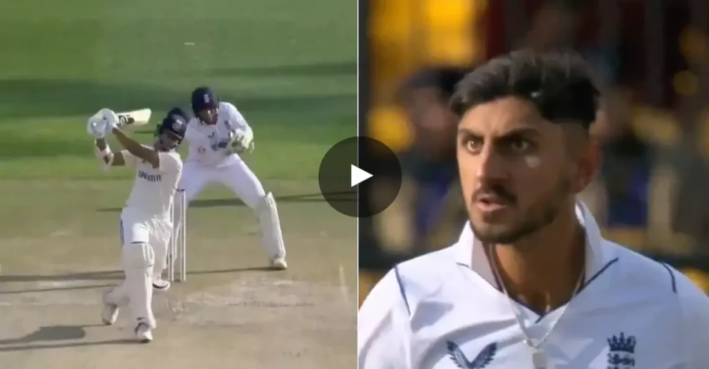 WATCH: Shoaib Bashir’s death stare to Yashasvi Jaiswal after getting his wicket during India vs England 5th Test