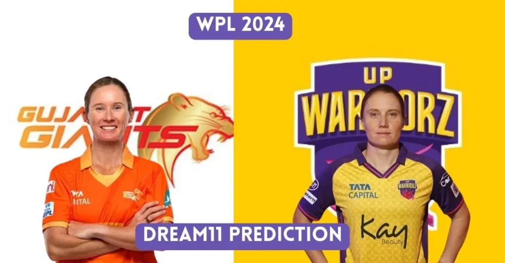 WPL 2024, GUJ-W vs UP-W: Match Prediction, Dream11 Team, Fantasy Tips & Pitch Report