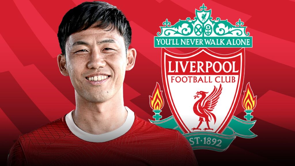 Liverpool's Wataru Endo