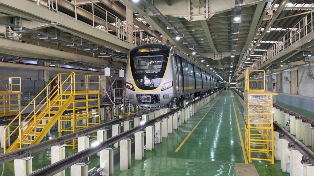 What is Bengaluru metro’s driverless train bought from a Chinese company