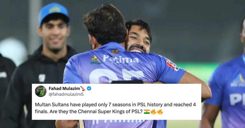 ‘Are they the Chennai Super Kings of PSL?’: Fans react as Multan Sultans thump Peshawar Zalmi to reach the final of PSL 2024