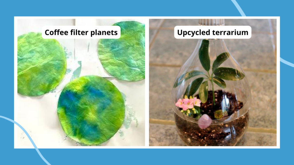 50 Fun Earth Day Crafts and Activities Using Upcycled Materials