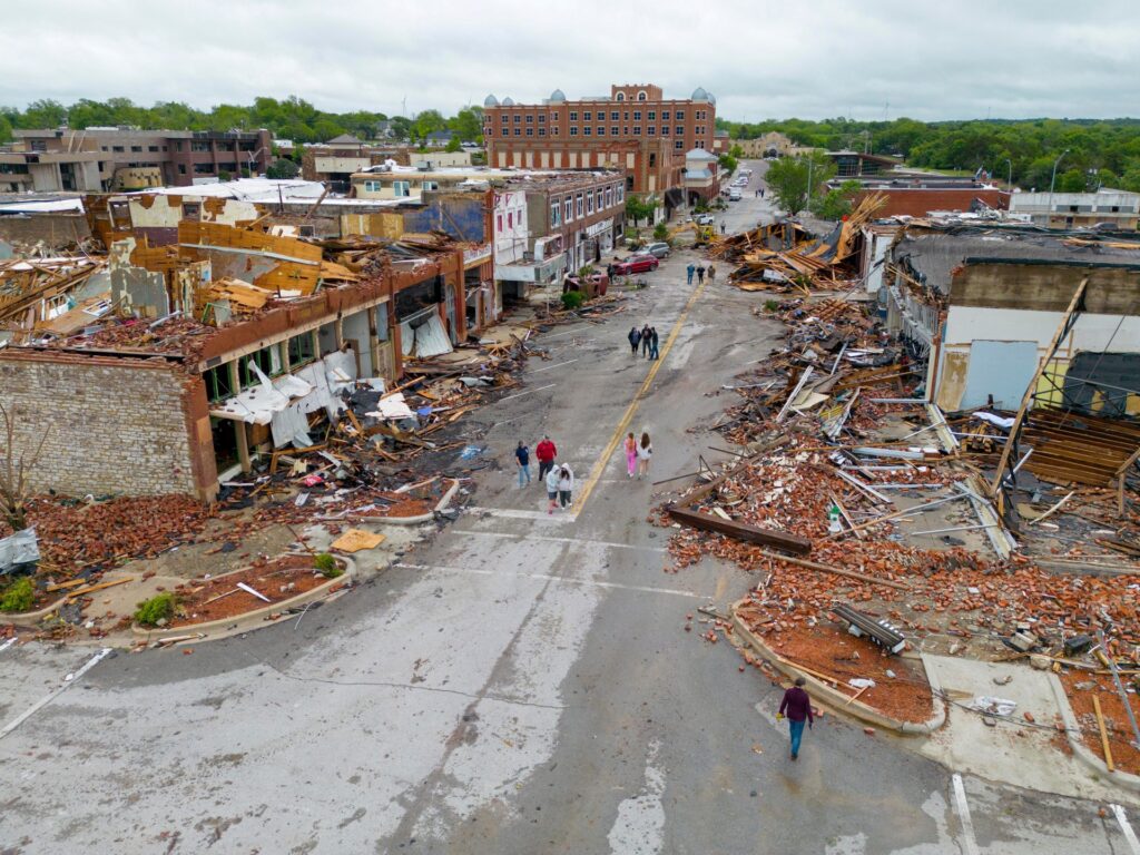 At least four dead in US after dozens of tornadoes rip through Oklahoma | Weather News