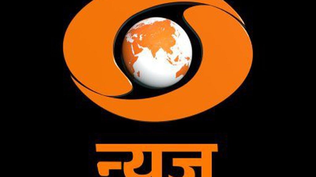 DD News sports new saffron logo before polls