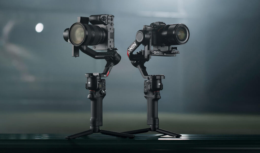 DJI's RS4 gimbals make it easier to balance heavy cameras and accessories