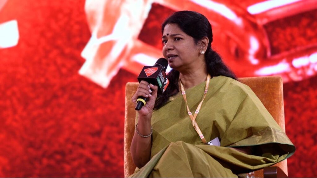 DMK MP Kanimozhi Karunanidhi