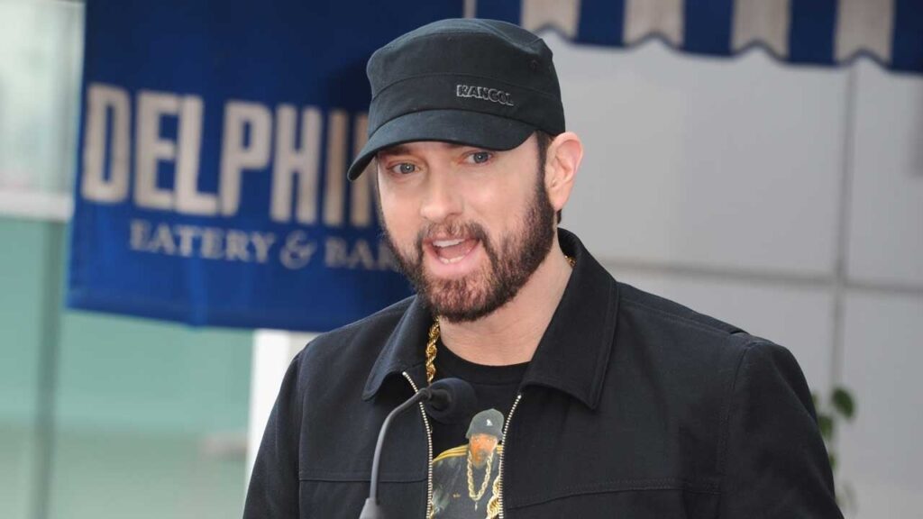 Eminem Celebrates 16 Years of Sobriety, Shows Off His New Chip