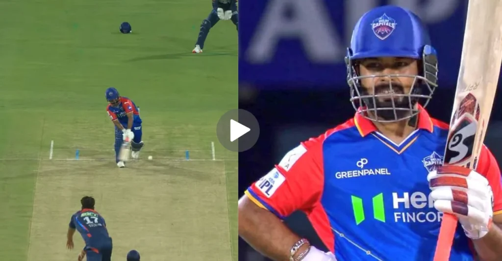 IPL 2024 [WATCH]: Rishabh Pant unleashes trademark reverse scoop against Lucknow Super Giants