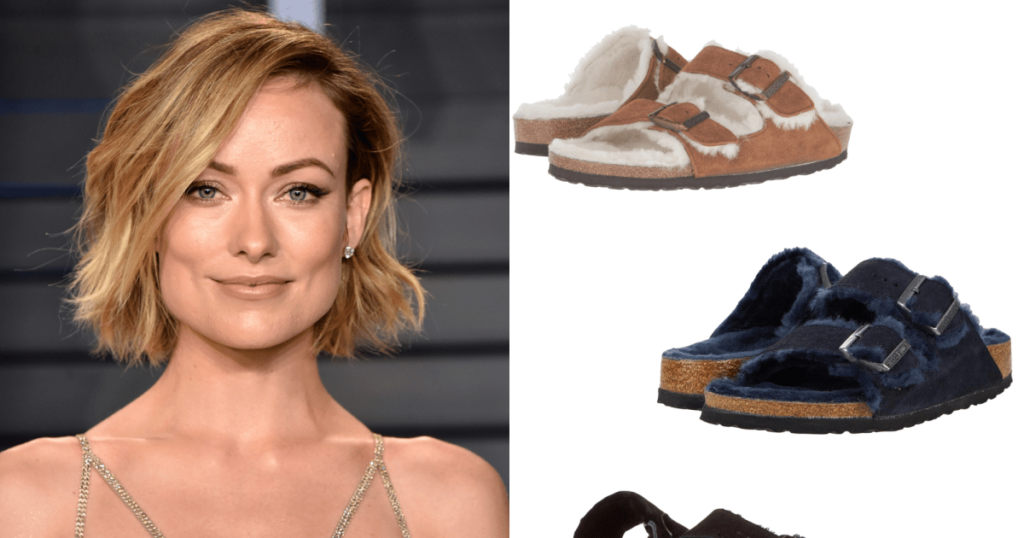 Olivia Wilde Just Wore the Coziest Birkenstocks