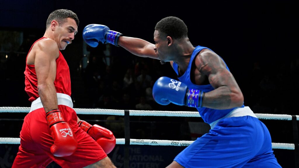 THE 'WORLD BOXING CUP: GB OPEN, SHEFFIELD 2024' IS AN INTERNATIONAL BOXING COMPETITION AT THE ENGLISH INSTITUTE OF SPORT SHEFFIELD...MORE THAN 90 BOXERS FROM 15 COUNTRIES WILL TAKE PART IN THE EVENT WHICH IS ONLY THE FOURTH ELITE, MULTI-NATION, OLYMPIC BOXING STYLE BOXING COMPETITION TO BE HELD IN GREAT BRITAIN SINCE LONDON 2012...IT IS A NEW ADDITION TO THE ELITE INTERNATIONAL BOXING CALENDAR AND WILL BE PART OF THE WORLD BOXING CUP SERIES DEVELOPED BY WORLD BOXING, THE NEW INTERNATIONAL FEDERATION WHICH HAS BEEN ESTABLISHED TO ENSURE BOXING REMAINS AT THE HEART OF THE OLYMPIC MOVEMENT...THE WORLD BOXING CUP IS A NEW FORMAT IN WHICH MALE AND FEMALE BOXERS ACCRUE RANKING POINTS OVER SEVERAL STAGES OF COMPETITION THROUGHOUT THE CALENDAR YEAR AND CULMINATES IN A YEAR-END FINALS EVENT WHEN THE STAGE WINNERS AND OTHER TOP-RANKED BOXERS COMPETE FOR THE WORLD BOXING CUP TROPHY...THE EVENT IN SHEFFIELD WILL BE THE FIRST EVENT OF THE WORLD BOXING CUP 2024 SERIES AND FEATURES SEVEN MEN'S WEIGHT CATEGORIES AND SIX FOR WOMEN, THE SAME AS THOSE THAT WILL BE USED AT THE PARIS 2024 OLYMPIC GAMES.