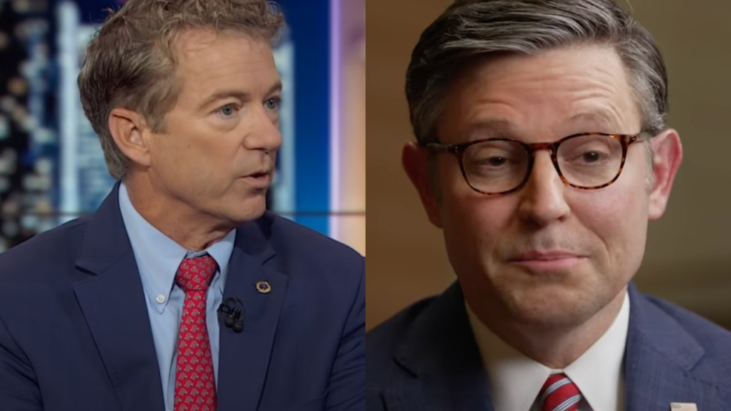 Rand Paul: There's No Difference Between Speaker Mike Johnson and The Democrats