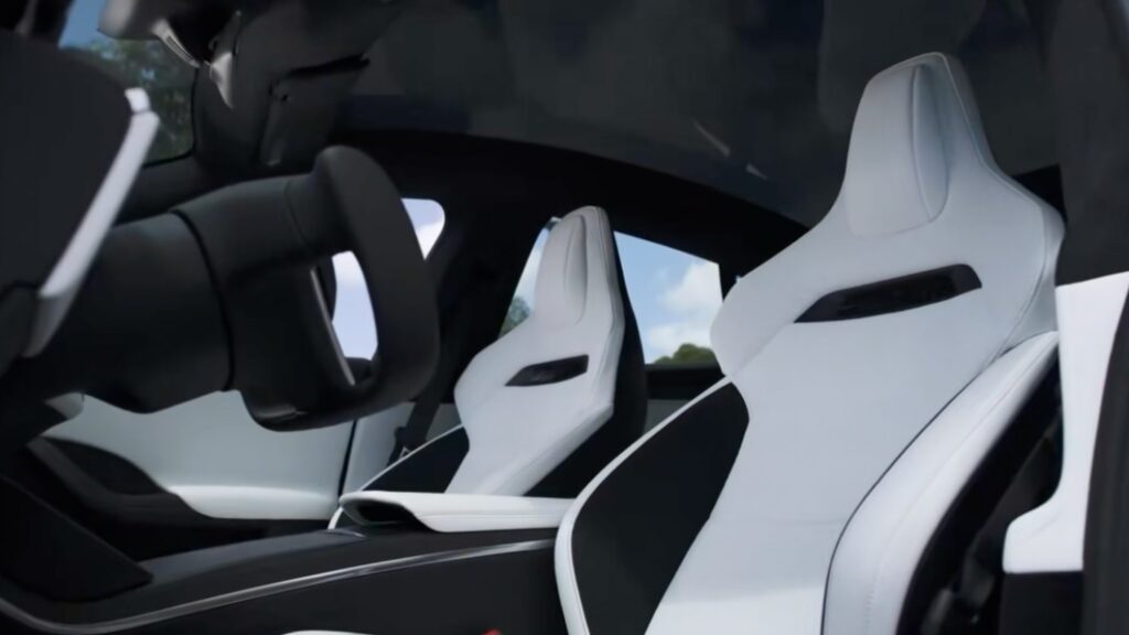 Tesla Model S now comes standard with new sport seats