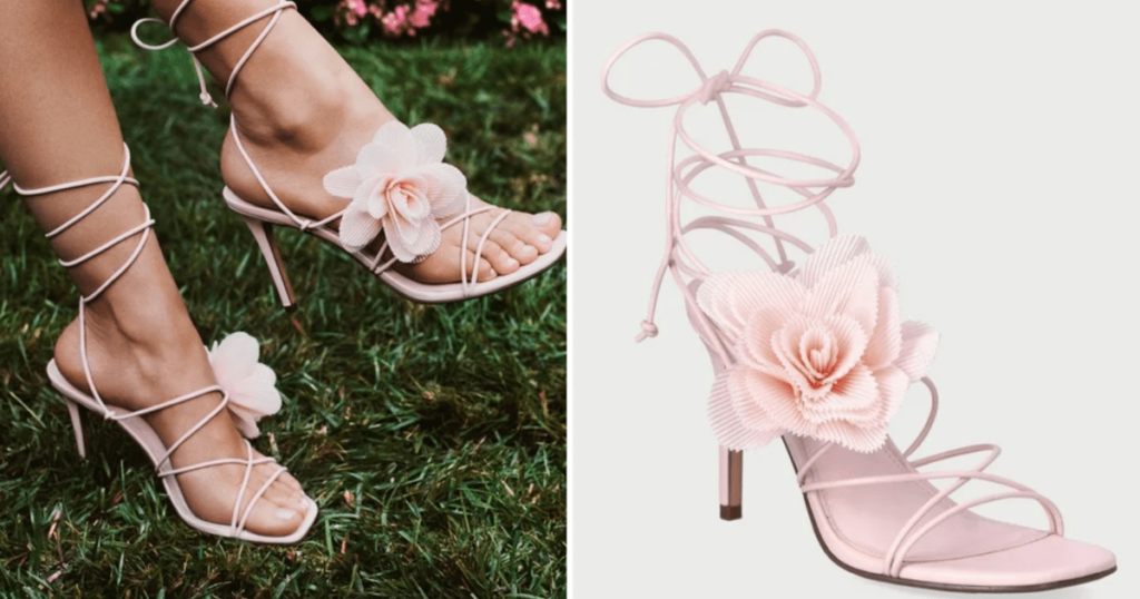 Tiptoe Through the Tulips With These Flower Stiletto Heels