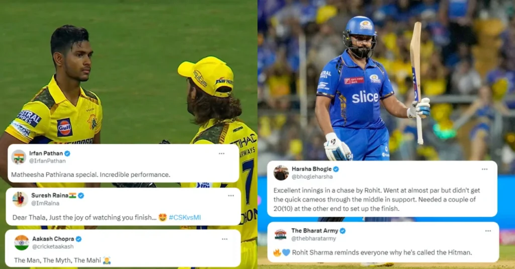 Twitter reactions: Matheesha Pathirana’s 4-fer overshadows Rohit Sharma’s ton as clinical CSK beat MI in IPL 2024