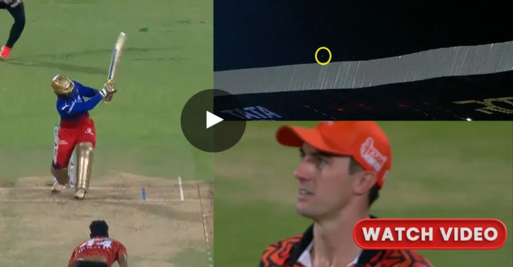 WATCH: Dinesh Karthik hits a monstrous six during RCB vs SRH clash in IPL 2024