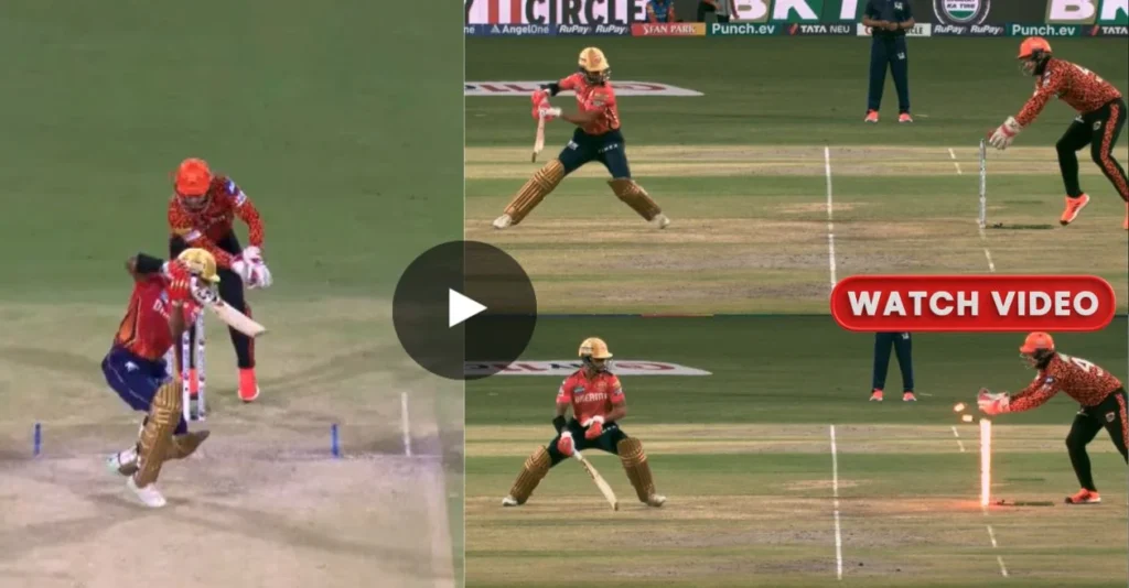 WATCH: Heinrich Klaasen’s lightning-fast stumping gets rid of Shikhar Dhawan in PBKS vs SRH clash | IPL 2024